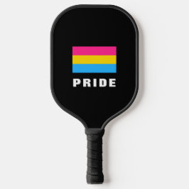 Palas De Pickleball PERSONALIZADO de bandera del orgullo gay pansexual
