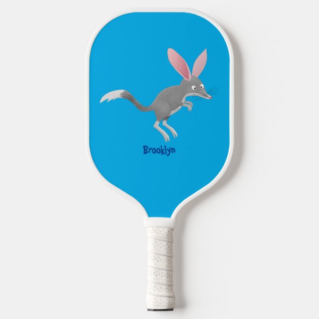 Palas De Pickleball Personalizado de bilby australiano feliz (Anverso)