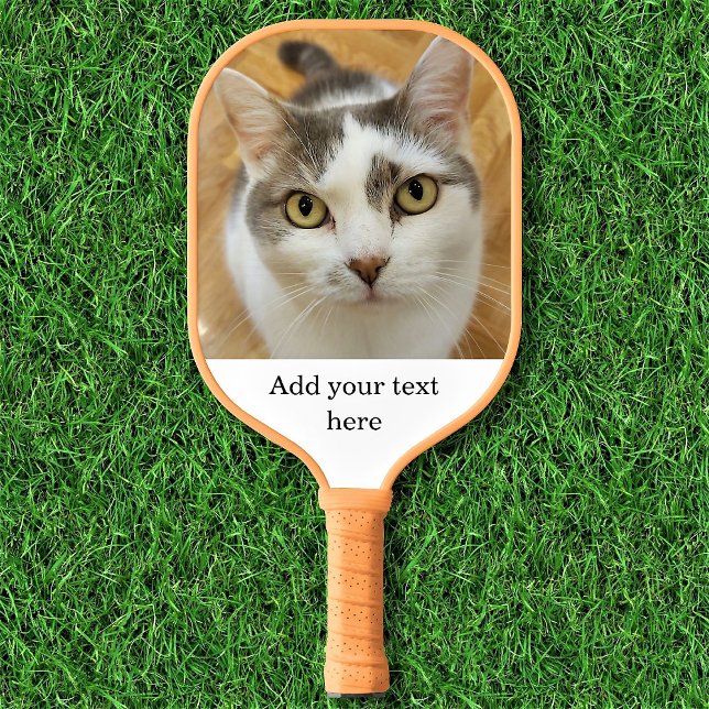 Palas De Pickleball Personalizado de dos caras nombre de foto texto pe (Subido por el creador)