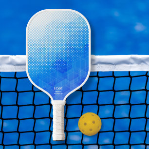 Palas De Pickleball Personalizado de gradiente de color azul blanco co