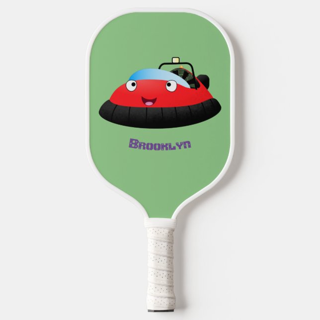 Palas De Pickleball Personalizado de jornalero alegre rojo (Anverso)