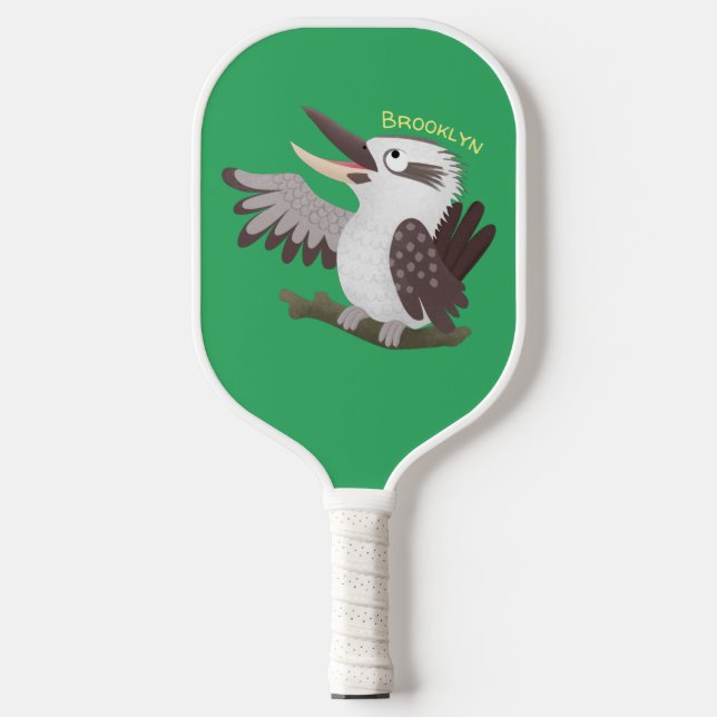 Palas De Pickleball Personalizado de kookaburra gracioso (Anverso)
