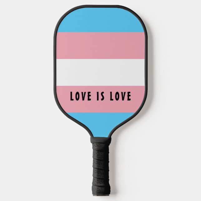 Palas De Pickleball PERSONALIZADO de la bandera del orgullo gay en el  (Anverso)