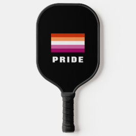 Palas De Pickleball PERSONALIZADO de la bandera del orgullo lúdico LGB