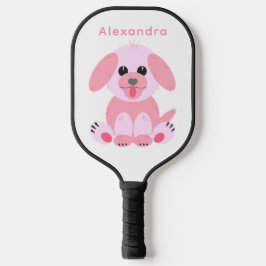 Palas De Pickleball Personalizado de la cola del perro con cachorro pe