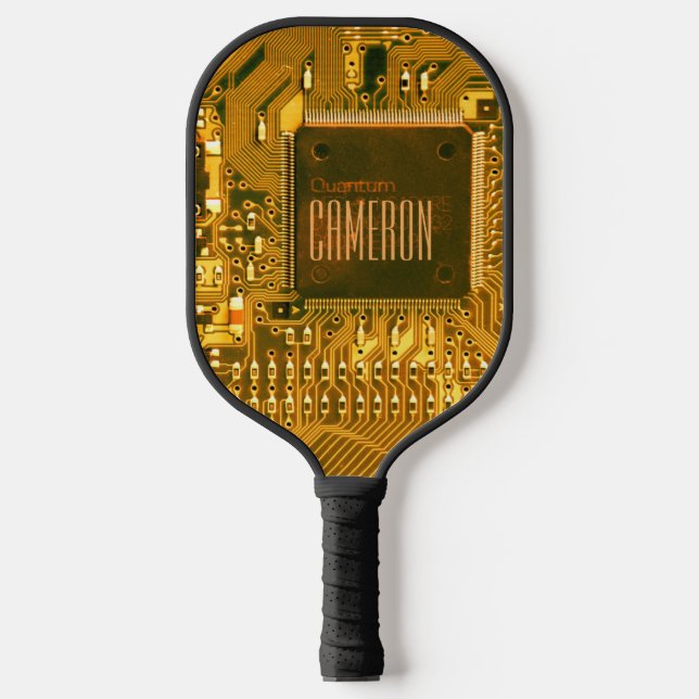 Palas De Pickleball Personalizado de microchip de placa de circuito im (Anverso)