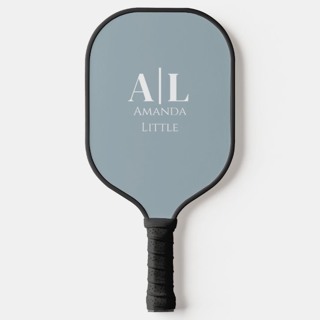 Palas De Pickleball Personalizado de monograma Iniciales Paddle de bol (Anverso)