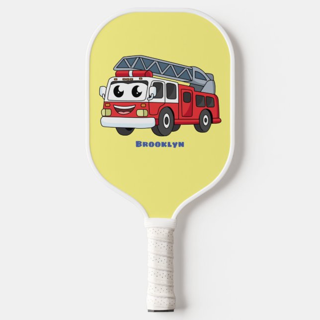 Palas De Pickleball Personalizado de motor de fuego alegre (Anverso)