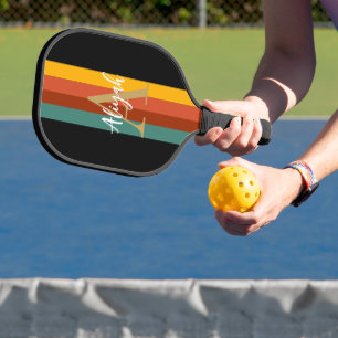 Palas De Pickleball Personalizado de nombres de guiones monograma de b