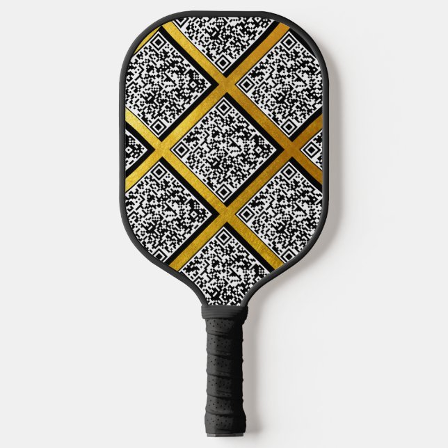Palas De Pickleball Personalizado de oro promocional moderno y creativ (Anverso)