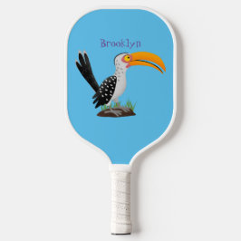 Palas De Pickleball Personalizado de pájaro safari de buey amarillo di
