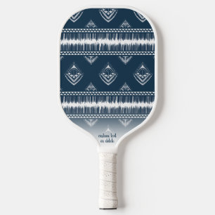 Palas De Pickleball Personalizado de patrón de Moda de boho azul de la