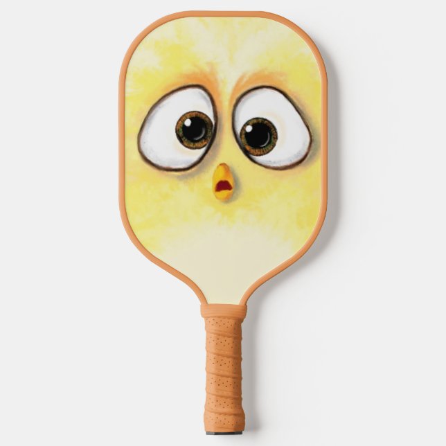Palas De Pickleball Personalizado de remo de bolas de pollo con ojos g (Anverso)