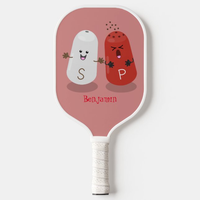 Palas De Pickleball Personalizado de salinas y batidores de pimienta d (Anverso)