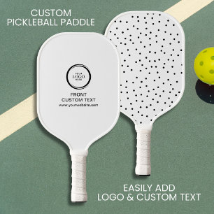 Palas De Pickleball Personalizado Empresa Logotipo de negocio Textos P