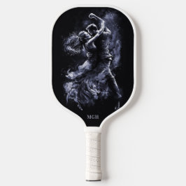Palas De Pickleball Personalizado Monograma Pareja de baile