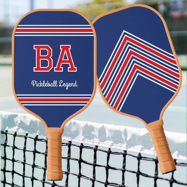 Palas De Pickleball Personalizado Nombre Monograma Iniciales Marina Re (Subido por el creador)