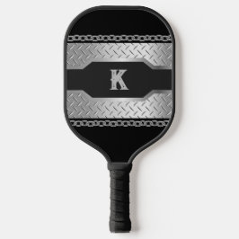 Palas De Pickleball Personalizado personalizado negro y Metalizado
