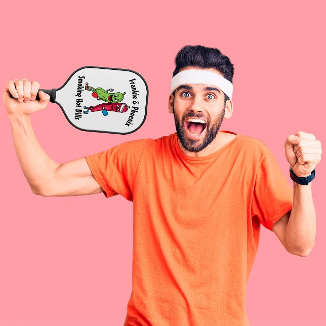 Palas De Pickleball Personalizado Pickle and Pepper Pickleball Team Ho (Subido por el creador)