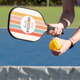 Palas De Pickleball Personalizado Retro Mejor Amigos BFFs Cute Besties
