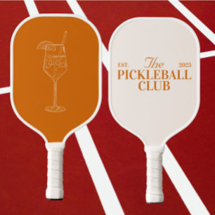 Palas De Pickleball Personalizado Spritz y Cute Pickleball Club