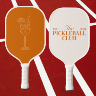 Palas De Pickleball Personalizado Spritz y Cute Pickleball Club