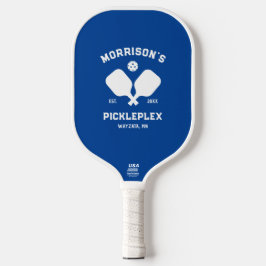 Palas De Pickleball Personalizado Texto Home Court Pickleball Paddle