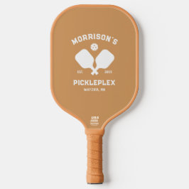 Palas De Pickleball Personalizado Texto Home Court Pickleball Paddle