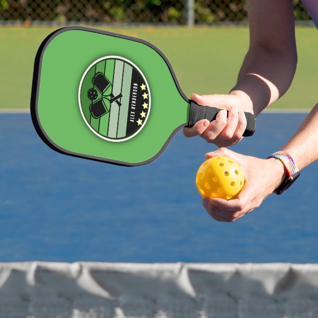 Palas De Pickleball Personalizado verde (in situ)