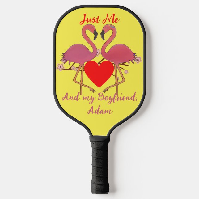 Palas De Pickleball personalizar personalizado de pareja de valentina  (Anverso)