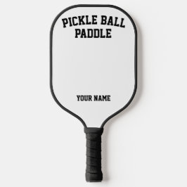 Palas De Pickleball personalizar PICKLEBALL PADDLE Blank