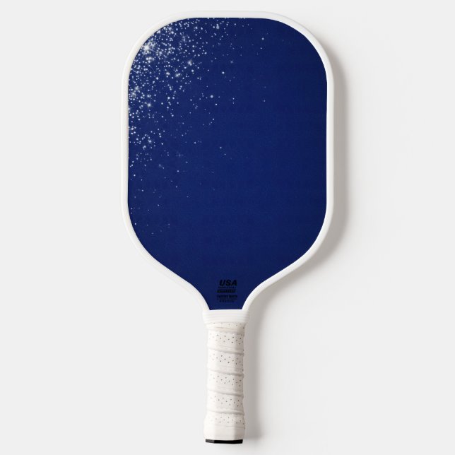 Palas De Pickleball Personalized Blue Pickleball Paddle (Reverso )