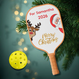 Palas De Pickleball Personalized Christmas Pickleball Paddle 2026
