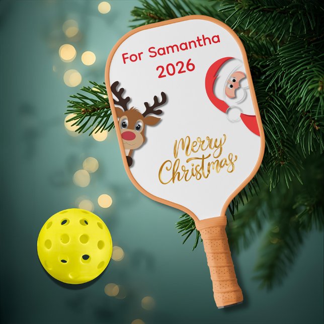 Palas De Pickleball Personalized Christmas Pickleball Paddle 2026 (Subido por el creador)