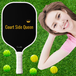 Palas De Pickleball Personalized Court Side Queen Pickleball Mom Gift