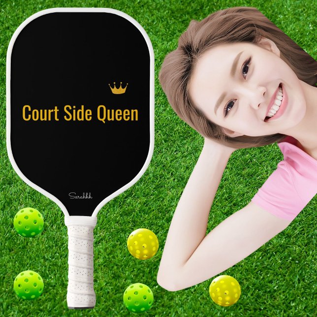 Palas De Pickleball Personalized Court Side Queen Pickleball Mom Gift (Subido por el creador)