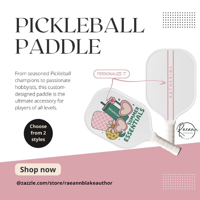 Palas De Pickleball Personalized Ladies' Summer Essentials  (Subido por el creador)