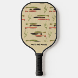 Palas De Pickleball Pescado moderno de mediados del siglo XX