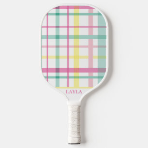 Palas De Pickleball Pescado precoz rosa y verde grande
