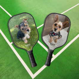Palas De Pickleball Pet Two Photos with Name and Phone Number