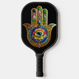 Palas De Pickleball Pétalos de flores de color Turquesa Tercer Ojo Ham