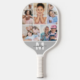 Palas De Pickleball Photo Collage Monogram Picture