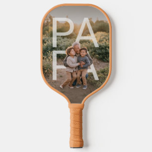 Palas De Pickleball PhotoPop Papa Paddle de pickleball personalizado p