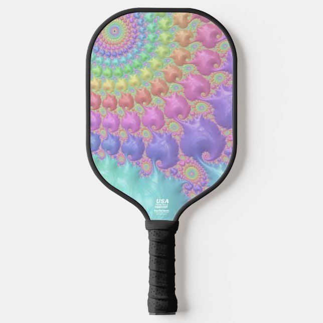 Palas De Pickleball Pickle Ball aprobado para Pastel Swirl - USA (Anverso)