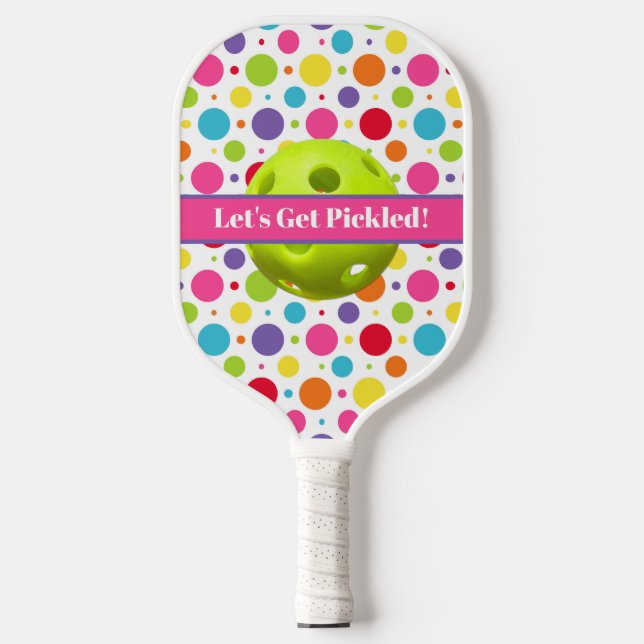 Palas De Pickleball Pickleba es un juego de pesas personalizado (Anverso)