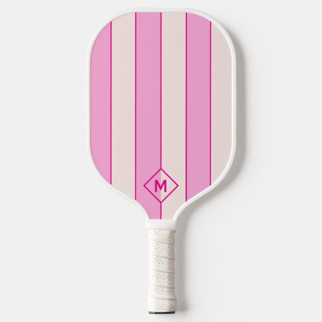 Palas De Pickleball Pickleball Custom Name First Pink (Anverso)