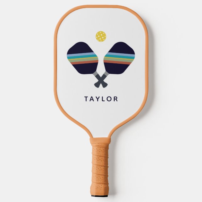 Palas De Pickleball Pickleball Custom Name Gift Pickleball Paddle (Reverso )