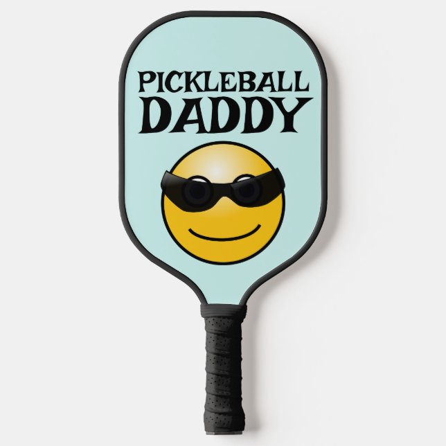 PALAS DE PICKLEBALL PICKLEBALL DAD DADDY FUNNY PADDLE (Anverso)