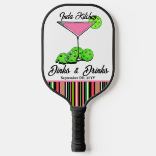 Palas De Pickleball Pickleball Dinks & Drinks Cosmo Personalizado