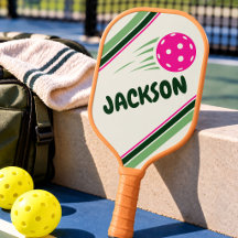 Pickleball infantil con nombre personalizado, núme